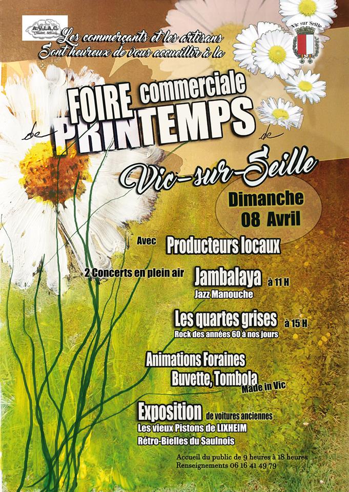 FOIRE | Ferme De Merlinsol Foire commerciale de Printemps à Vic Sur Seille Villers-lès-Nancy